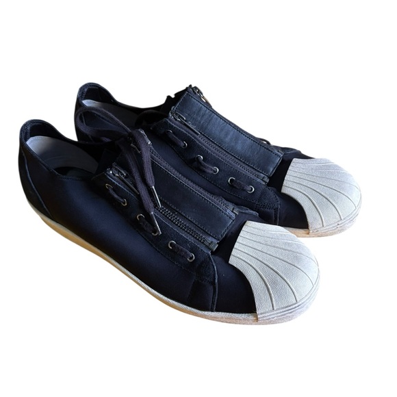 Y-3 Yohji Yamamoto Adidas Super Zip Low Top Sneakers Size 11 - Picture 1 of 9